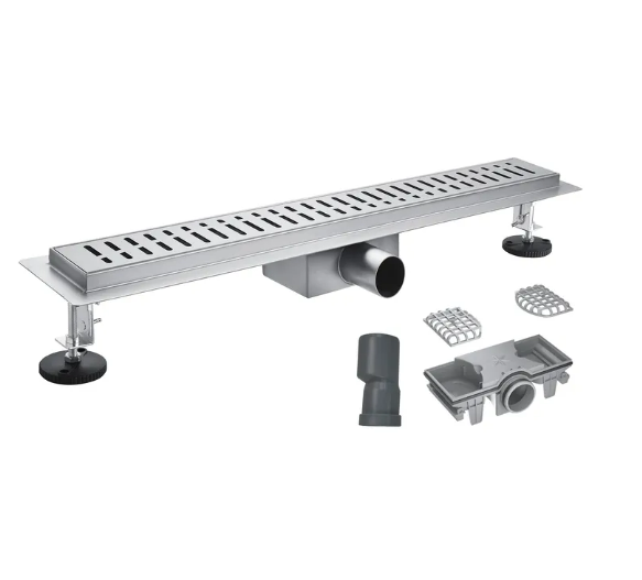 Трап для душу лінійний Koer FD35-70x900 нержавіюча сталь 900x70 мм з комбіновоним гідрозатвором та решіткою (AC0625) Трап для душу лінійний Koer FD35-70x900 нержавіюча сталь 900x70 мм з комбіновоним гідрозатвором та решіткою (AC0625)