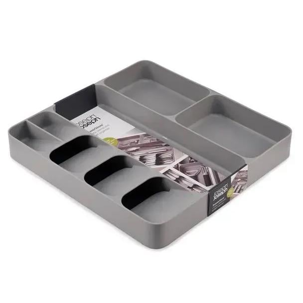 Лоток для столовых приборов Joseph Joseph DrawerStore Grey (85127)