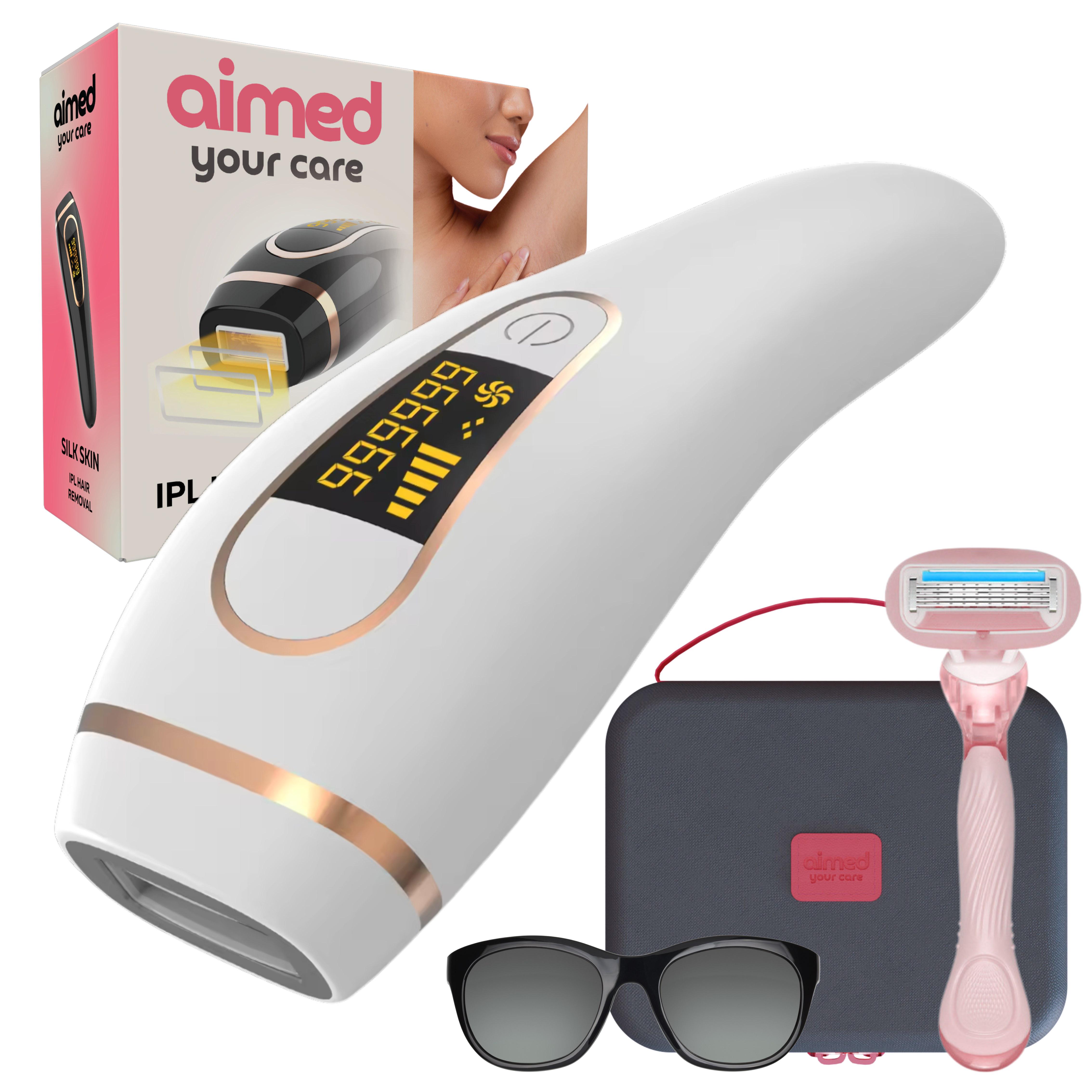 Фотоепілятор AIMED Silk Skin IPL Intensed Pulse Light Білий (AI-Silk1wh)