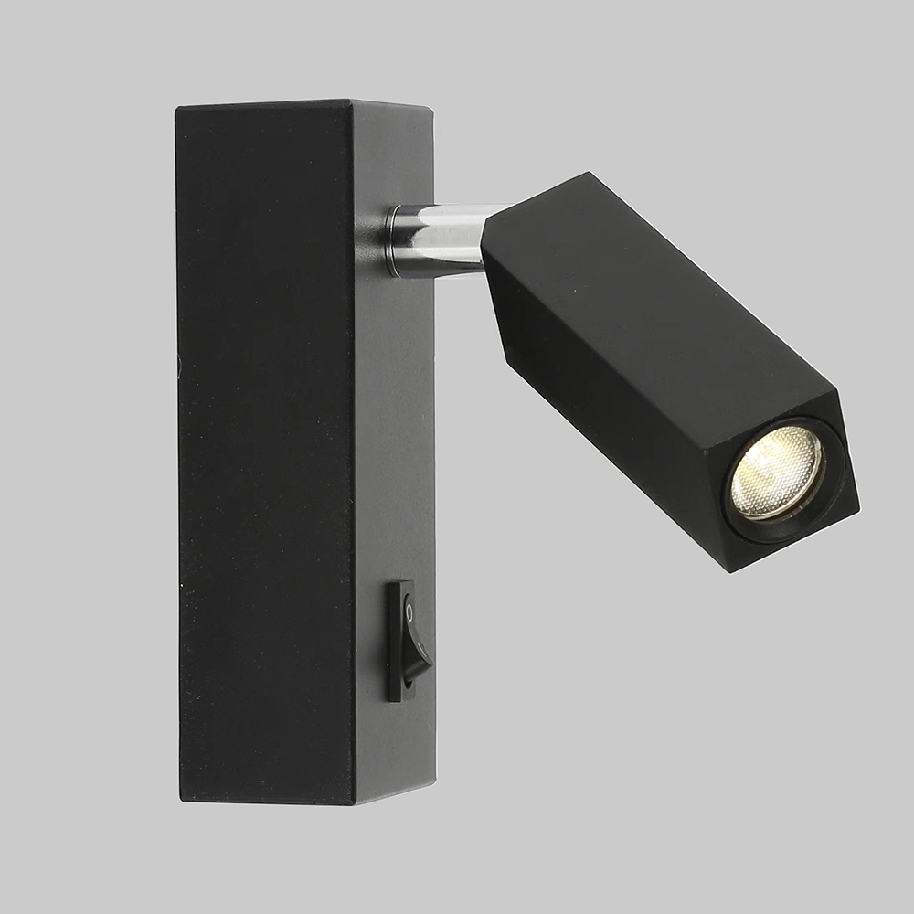 Светильник светодиодный ESLLSE SIMPLE S 3 Вт Чёрный (10208)