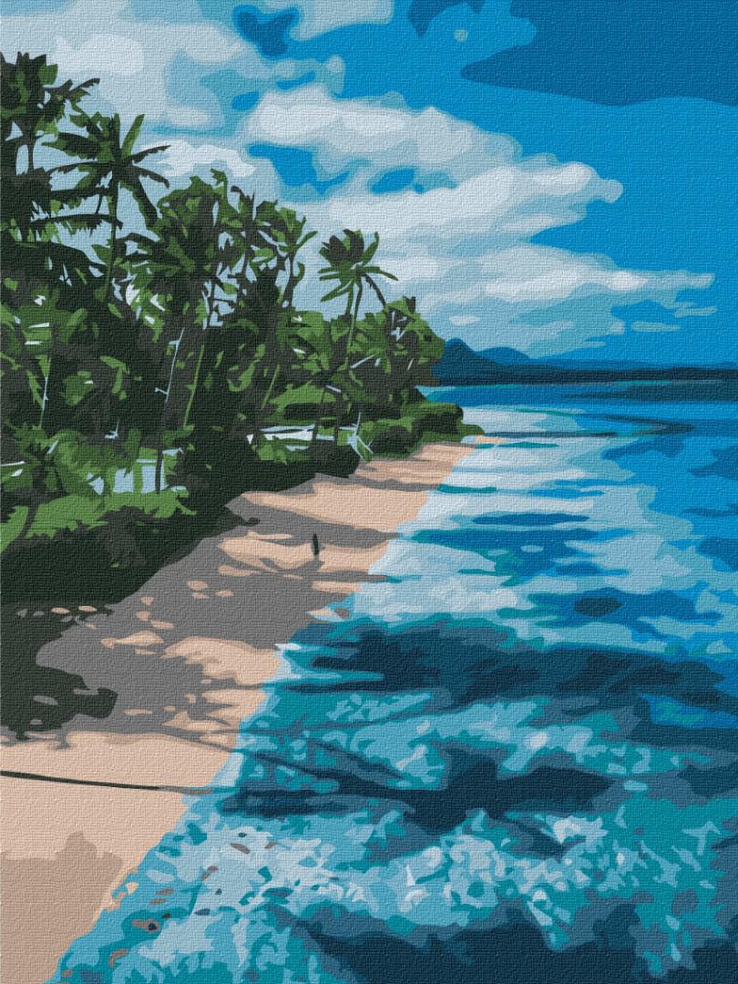 Картина по номерам Brushme Райская набережная 30x40 см (RBS51424)