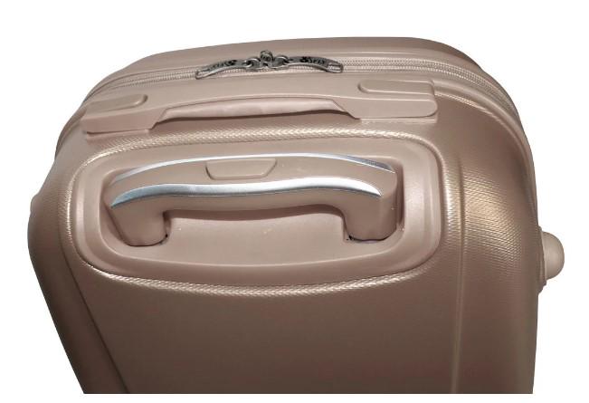 Валіза пластикова Fly 310 M на 4 колесах Шампань (CEKRBFL310MS4SHA) - фото 8
