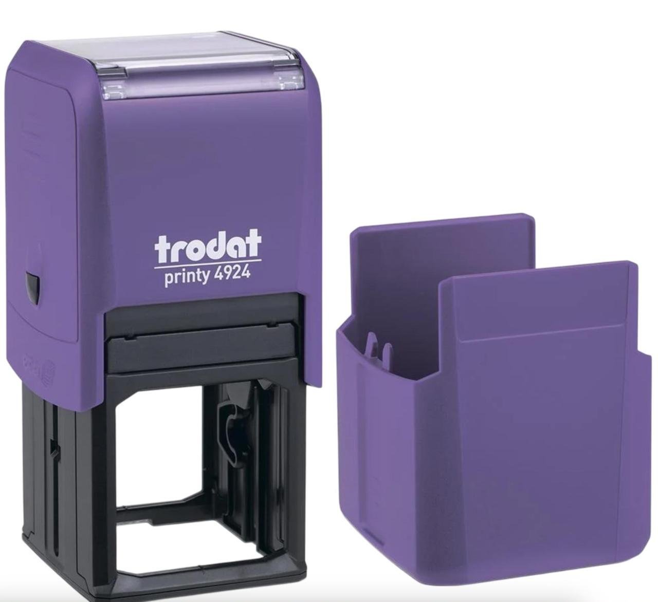 Оснащение к печати Trodat 4924 40х40 мм с защитным колпачком Фиолетовый (4924 Фиолетовый)