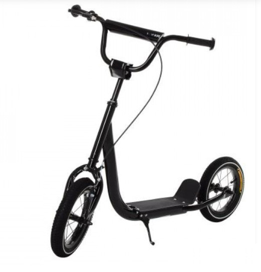 Самокат городской ITrike SR 2-046 двухколесный Черный (SUN6691)