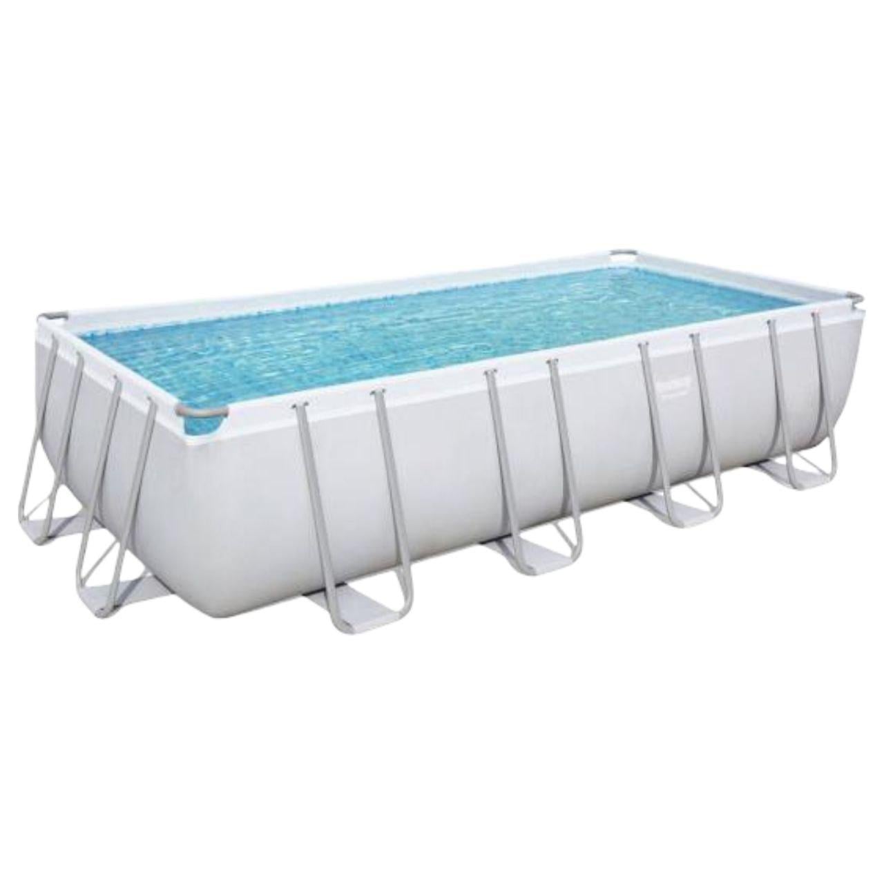 Бассейн каркасный Bestway 56671 прямоугольный 488×244×122 см с фильтрацией (34322753)