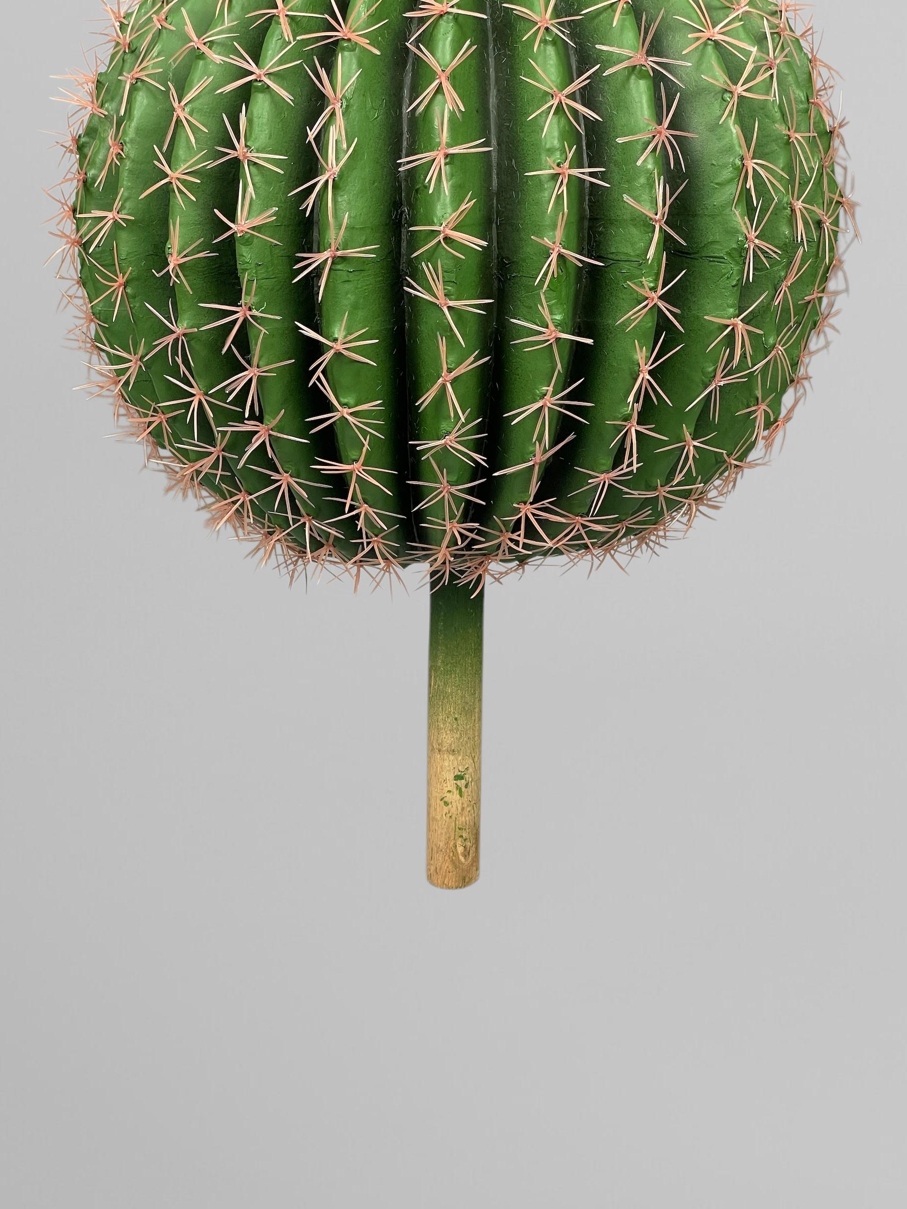 Искусственный кактус круглый без горшка 29 см Зеленый (Р06005) - фото 5 Искусственный кактус круглый без горшка 29 см Зеленый (Р06005) - фото 5