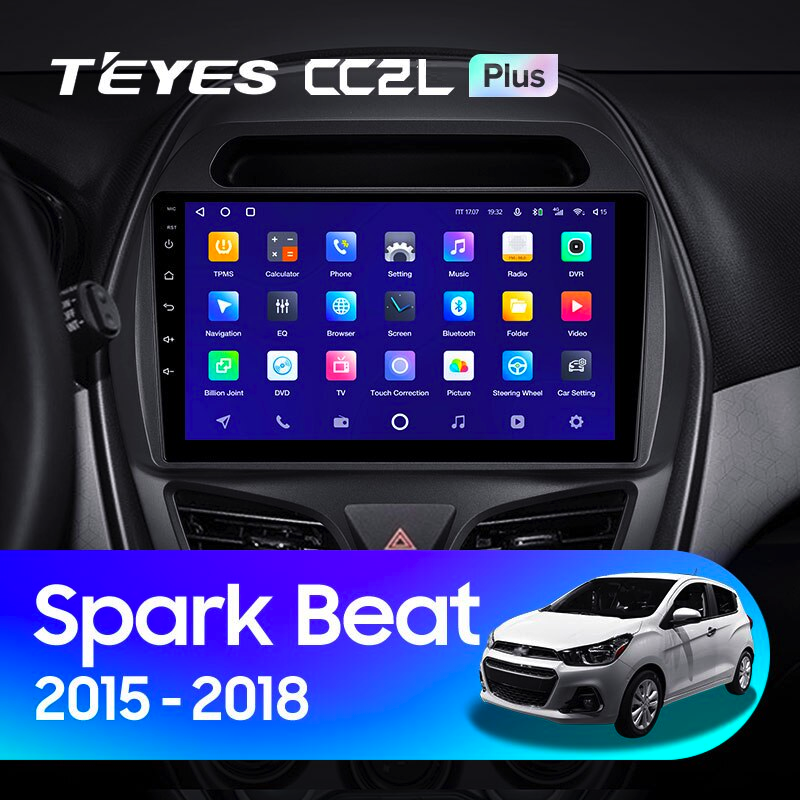 Автомагнітола штатна Teyes CC2L Plus для Chevrolet Spark Beat 2015-2018 Android 2/32 Гб (1794214503) - фото 3