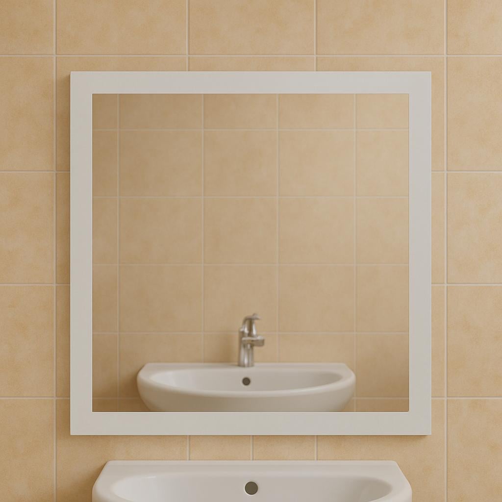 Зеркало квадратное MPS-27 120х120 мм без подсветки пескоструйное