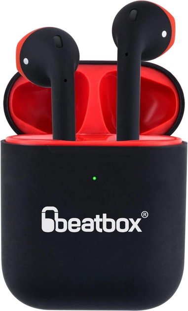 Наушники BeatBox PODS AIR 2 Wireless charging Black/Red (bbpair2wcbr)