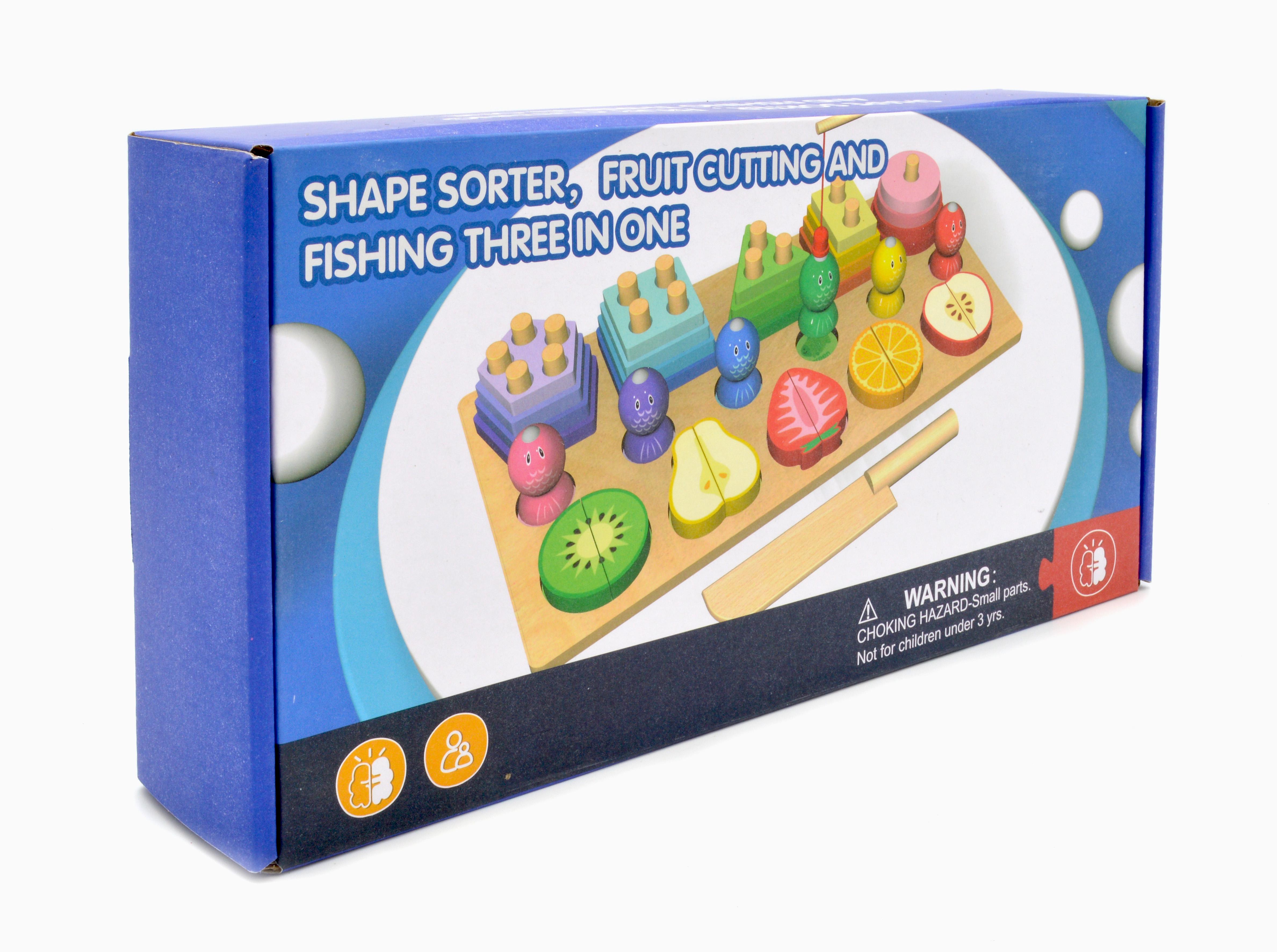 Доска логическая деревянная сортер-пирамидка/разрезные фрукты/рыбалка/формы/цвета (74534) - фото 5 Доска логическая деревянная сортер-пирамидка/разрезные фрукты/рыбалка/формы/цвета (74534) - фото 5