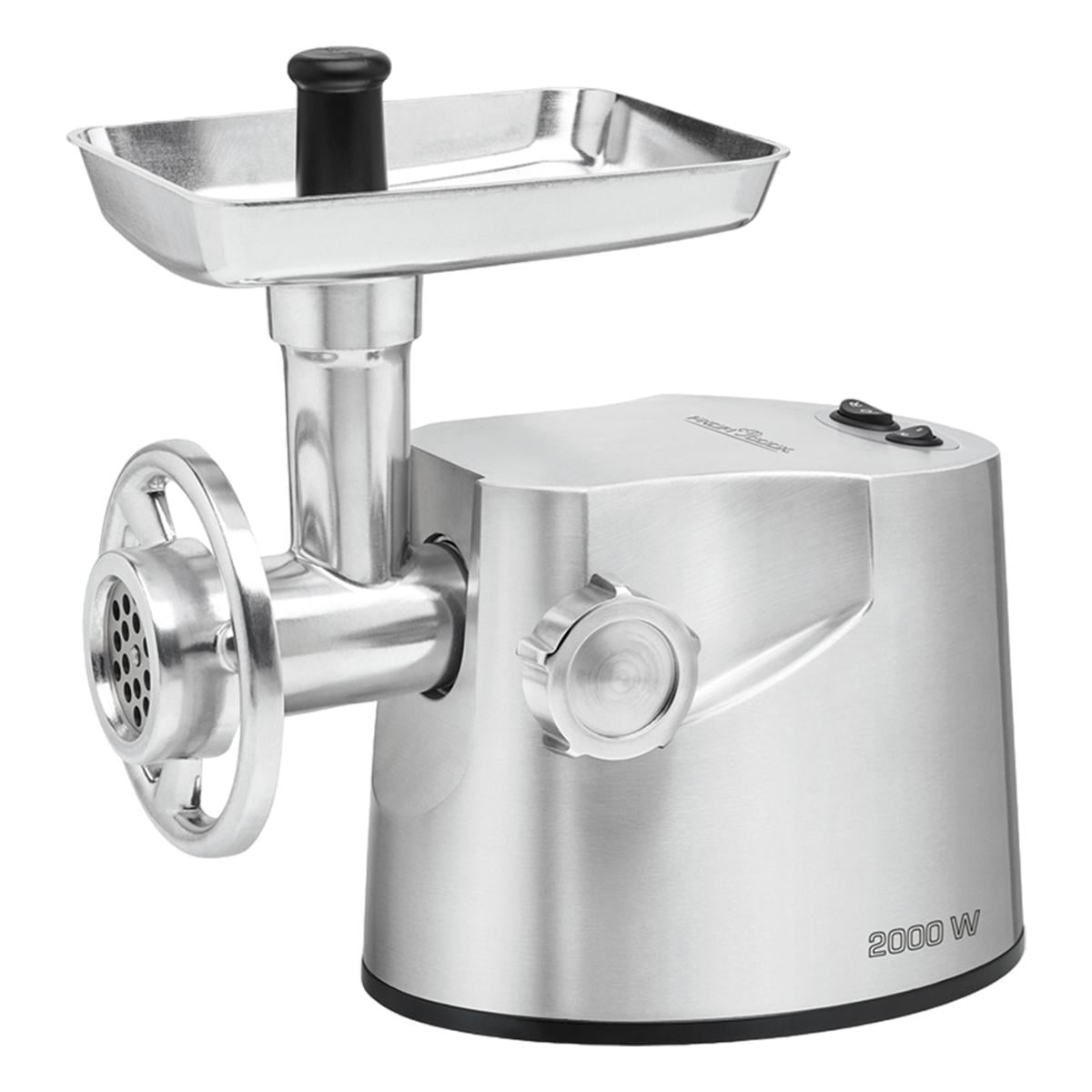Электромясорубка Profi Cook PC-FW 1173 2000 Вт 2,3 кг/мин реверс решетки 3 шт.