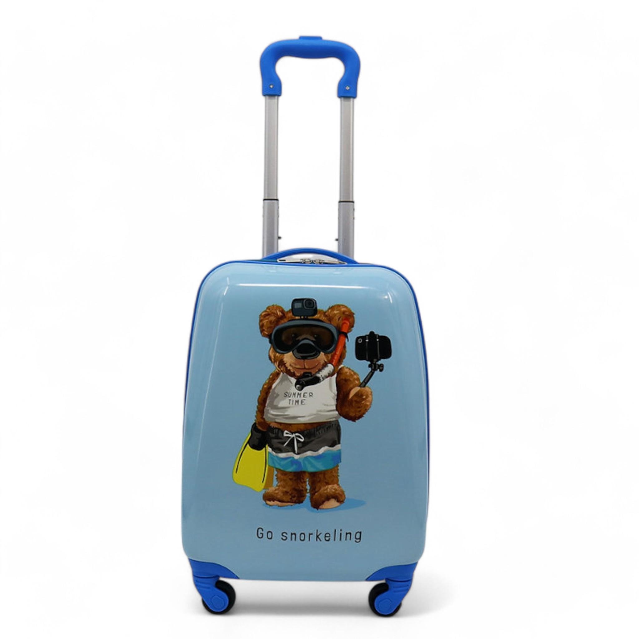 Чемодан детский Flybeg Go Snorkeling ABS-пластик на 4 колесиках 30 л (S_A-10)
