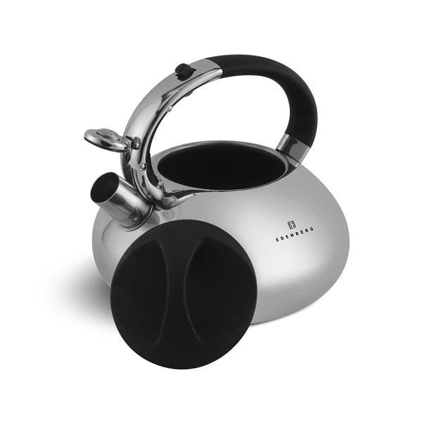 Чайник со свистком Edenberg EB-1323 на газовую плиту из нержавеющей стали 3 л - фото 3 Чайник со свистком Edenberg EB-1323 на газовую плиту из нержавеющей стали 3 л - фото 3