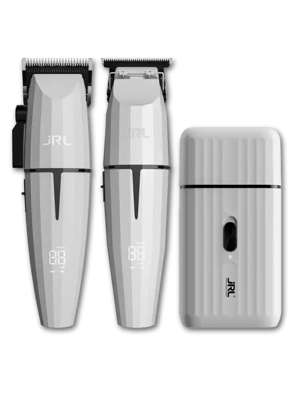 Набір для стрижки машинка/тример/шейвер JRL Ghost Onyx White Combo (JRL-GH2024-2)
