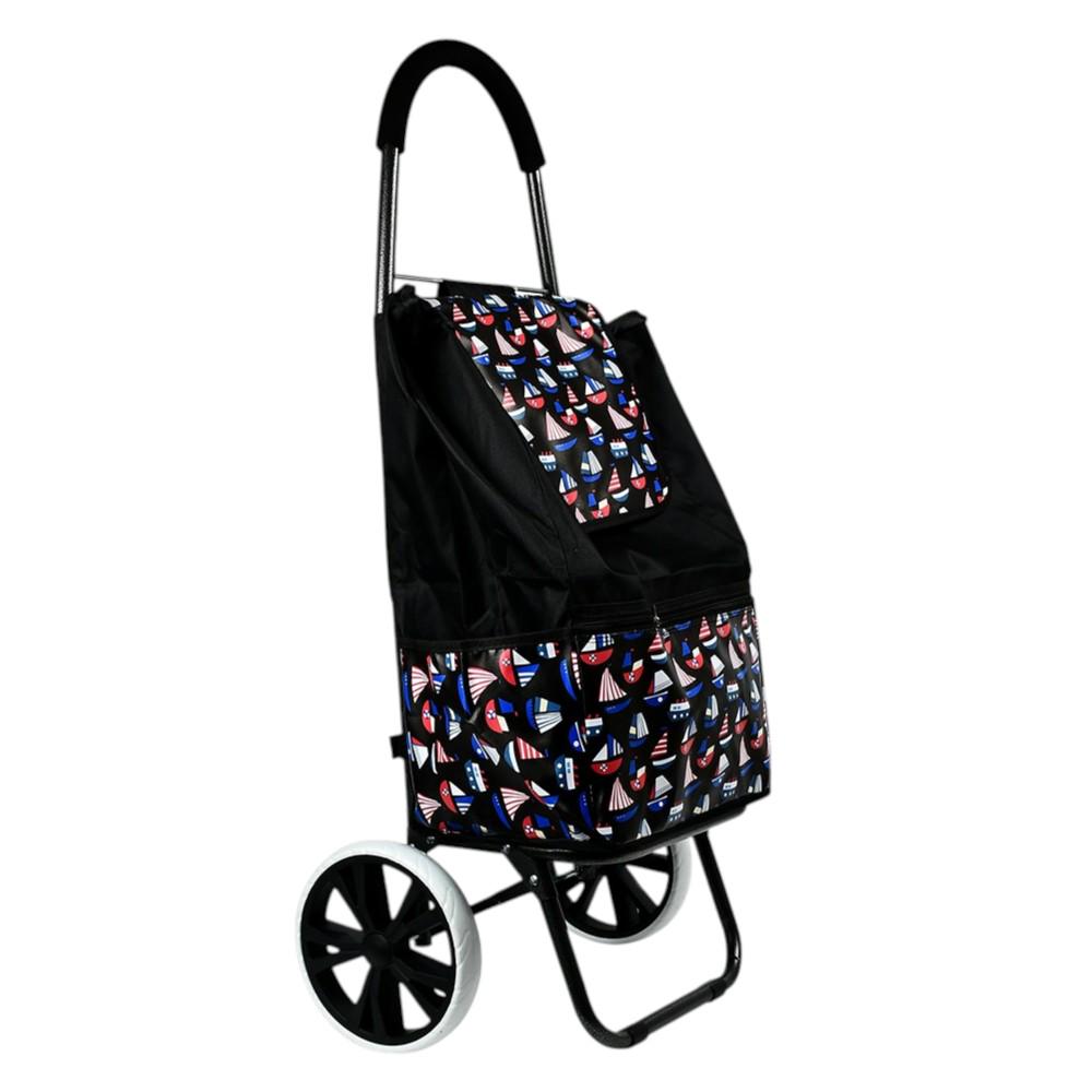 Сумка на колесах Stenson MH-5285 98х44х30 см Черный (23941009)