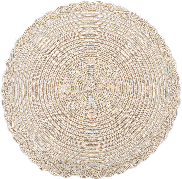 Коврики сервировочные 12 шт. Doily Casual 38 см Песочный