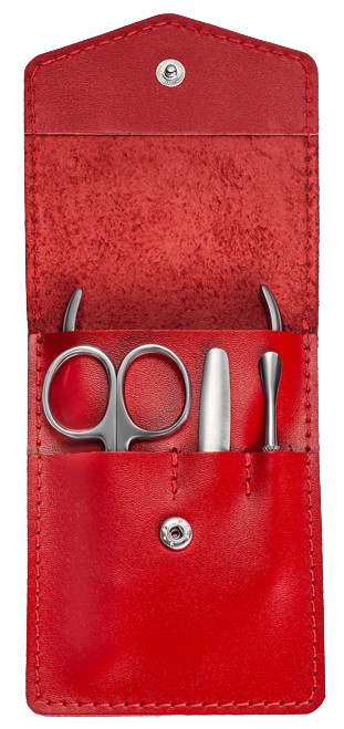 Маникюрный набор Raiz 4 пр. Красный