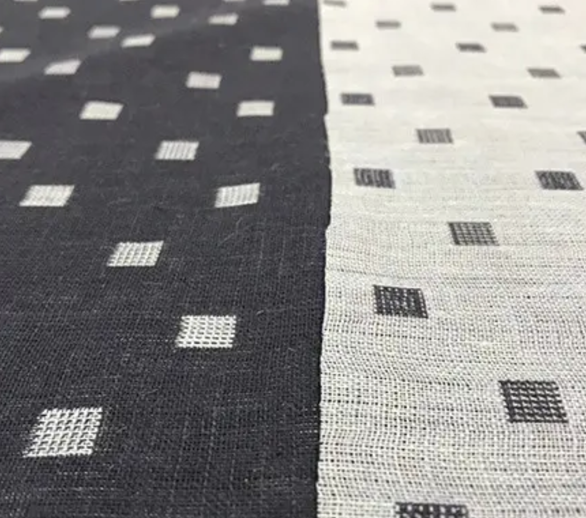 Ткань костюмная двухсторонняя Linen Plus 51% лен и 49% хлопок 150 см 1/5 Синий - фото 4 Ткань костюмная двухсторонняя Linen Plus 51% лен и 49% хлопок 150 см 1/5 Синий - фото 4