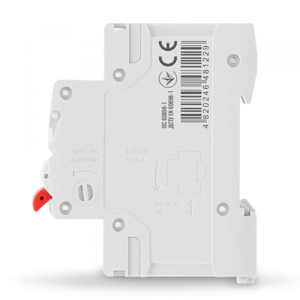 Вимикач автоматичний Videx RS4 2п 25 А/С 4,5 кА - фото 3 Вимикач автоматичний Videx RS4 2п 25 А/С 4,5 кА - фото 3