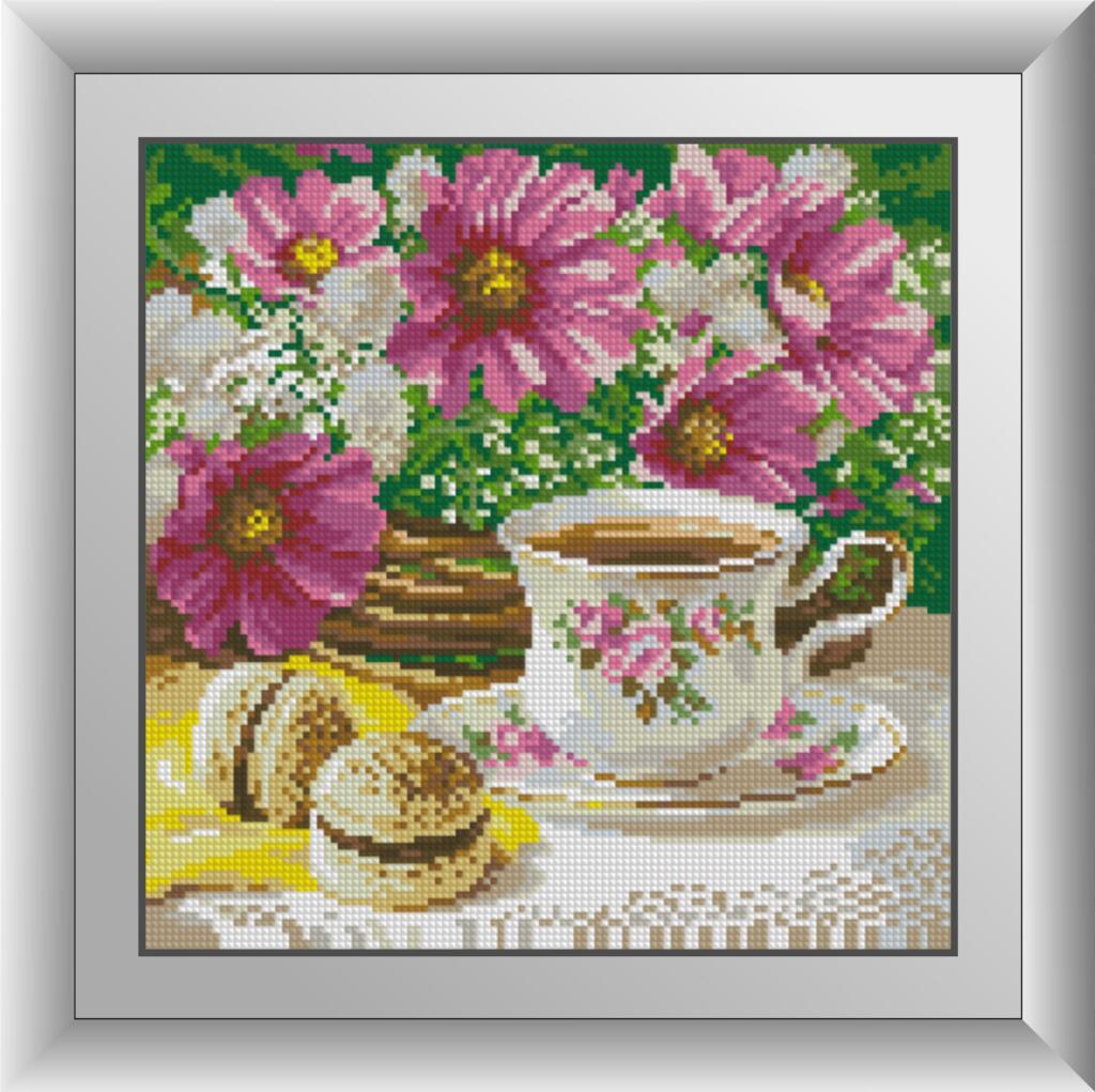 Алмазная мозаика Dream Art Утренний чай 29x29 см (DA.30278)