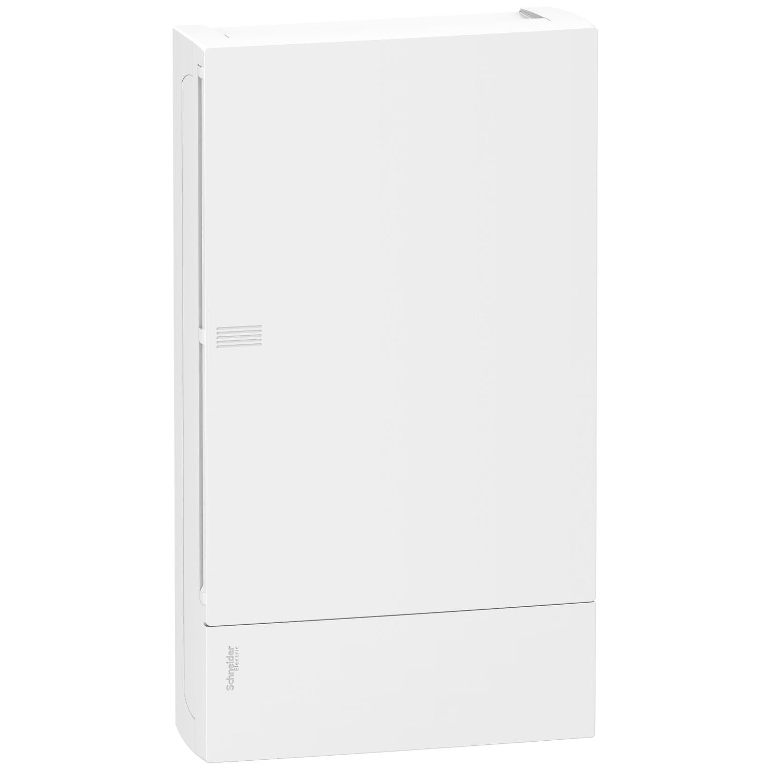 Щит навесной Schneider Electric Resi9 Mini Pragma 3 ряда 36 модулей с белой дверью (MIP12312)