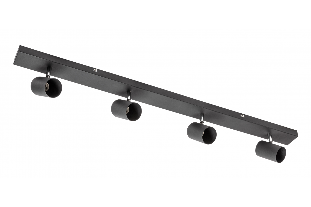 Спот GTV VENETO GU10 max 20W IP20 круглый четверный (00000023837)