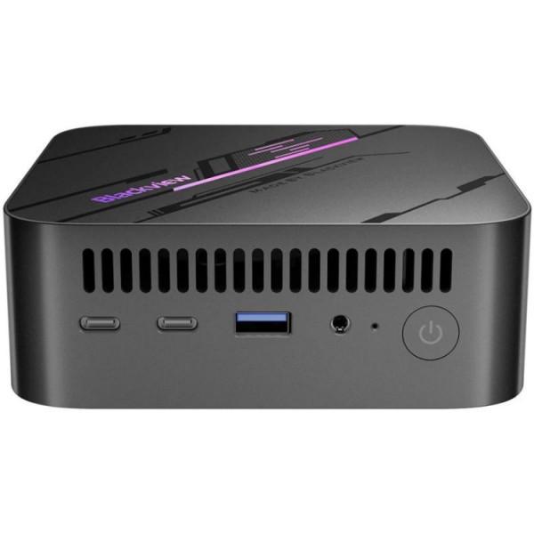 Системный блок Blackview MP100 AMD Ryzen 7 5825U 16 Гб DDR4/SSD 1 Тб/Radeon Graphics W11Pro Black (Mini PC MP100) - фото 1
