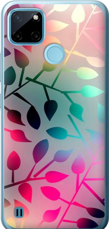 Чехол на Realme C25Y Листья (2235t-2553-42517)