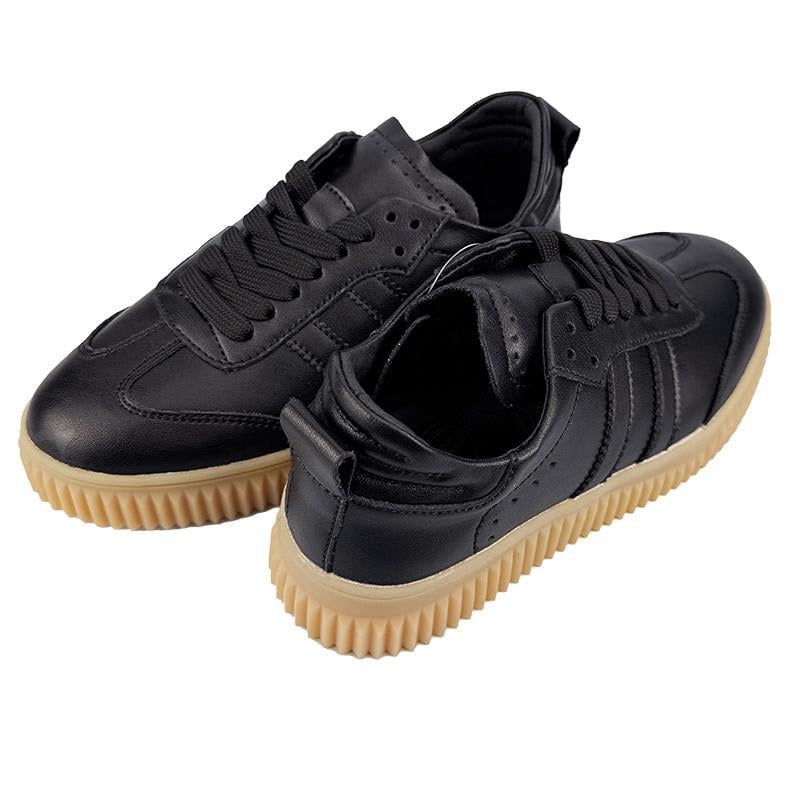 Кеди жіночі шкіряні 7060-6 p. 41 26,2 см Чорний - фото 3 Кеди жіночі шкіряні 7060-6 p. 41 26,2 см Чорний - фото 3