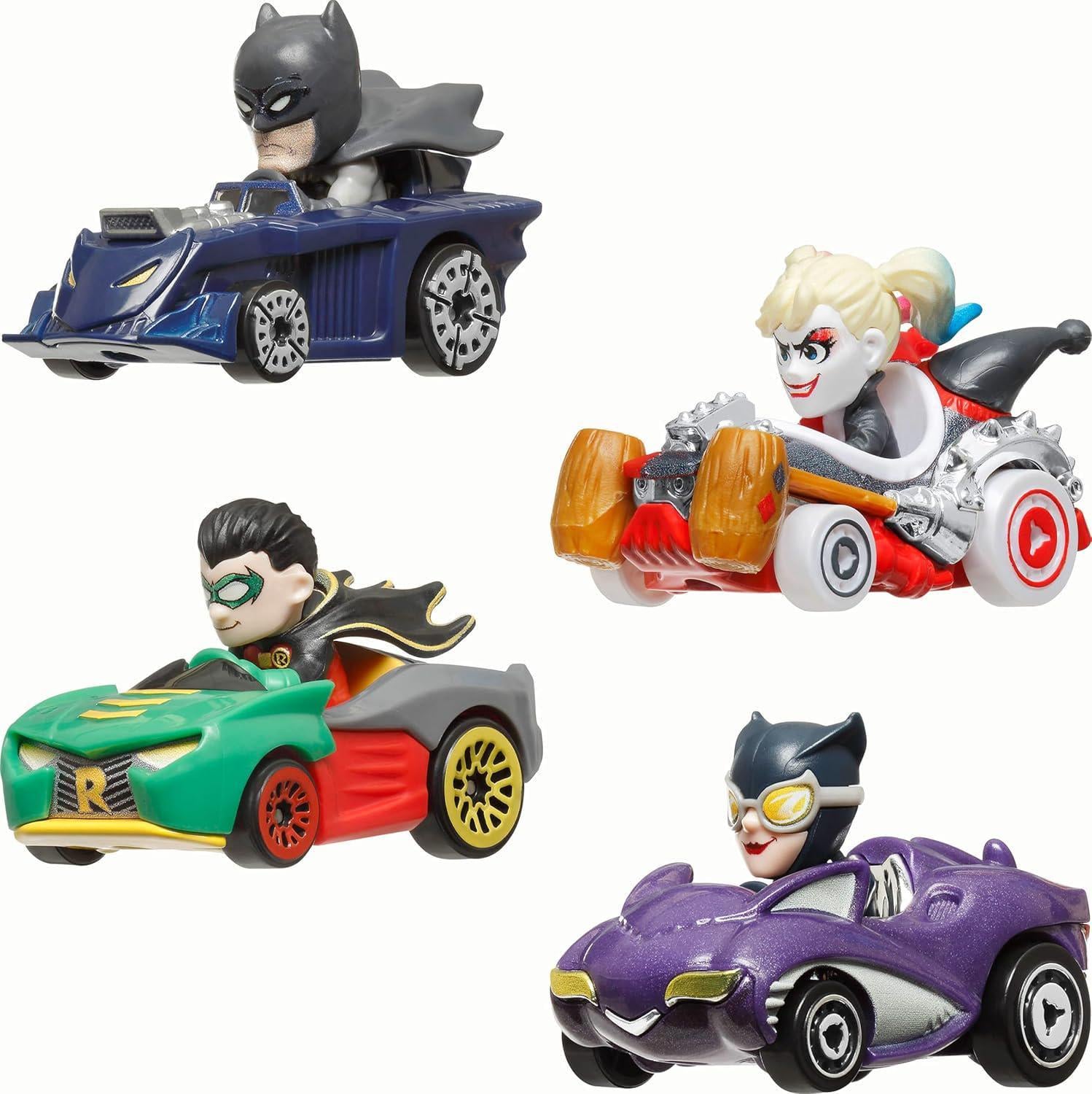 Набір машинок Hot wheels RacerVerse Batman 4 шт.
