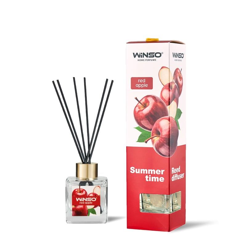 Аромадифузор с палочками WINSO Summer Time Red Apple 50 мл (990600)