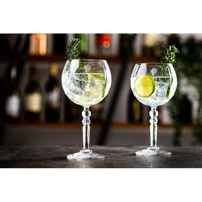 Набор бокалов для джина GDLF из хрусталя ручная работа 2 шт. (677405) - фото 3