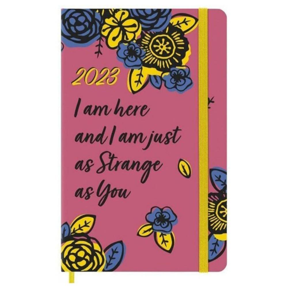 Еженедельник Moleskine Frida Kahlo 2023 средний Кораловый (DFK12WN3BY23)