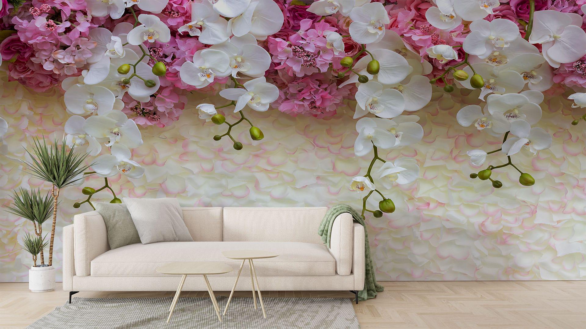 Фотошпалери флізелінові Styleo Print-walls Чарівні орхідеї 0190 400х250 см (Pw-0190/4)