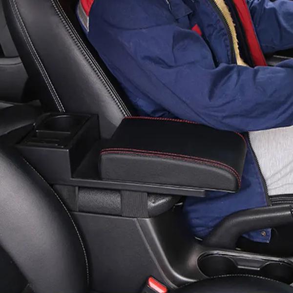 Подлокотник универсальный для авто Черный/Красный (KA00864-1) - фото 3