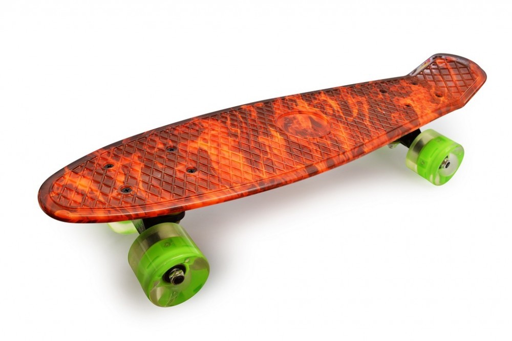 Пенниборд Penny Style 22" светящиеся колеса ABEC 9 Fire 2T2018 Пенниборд Penny Style 22" светящиеся колеса ABEC 9 Fire 2T2018