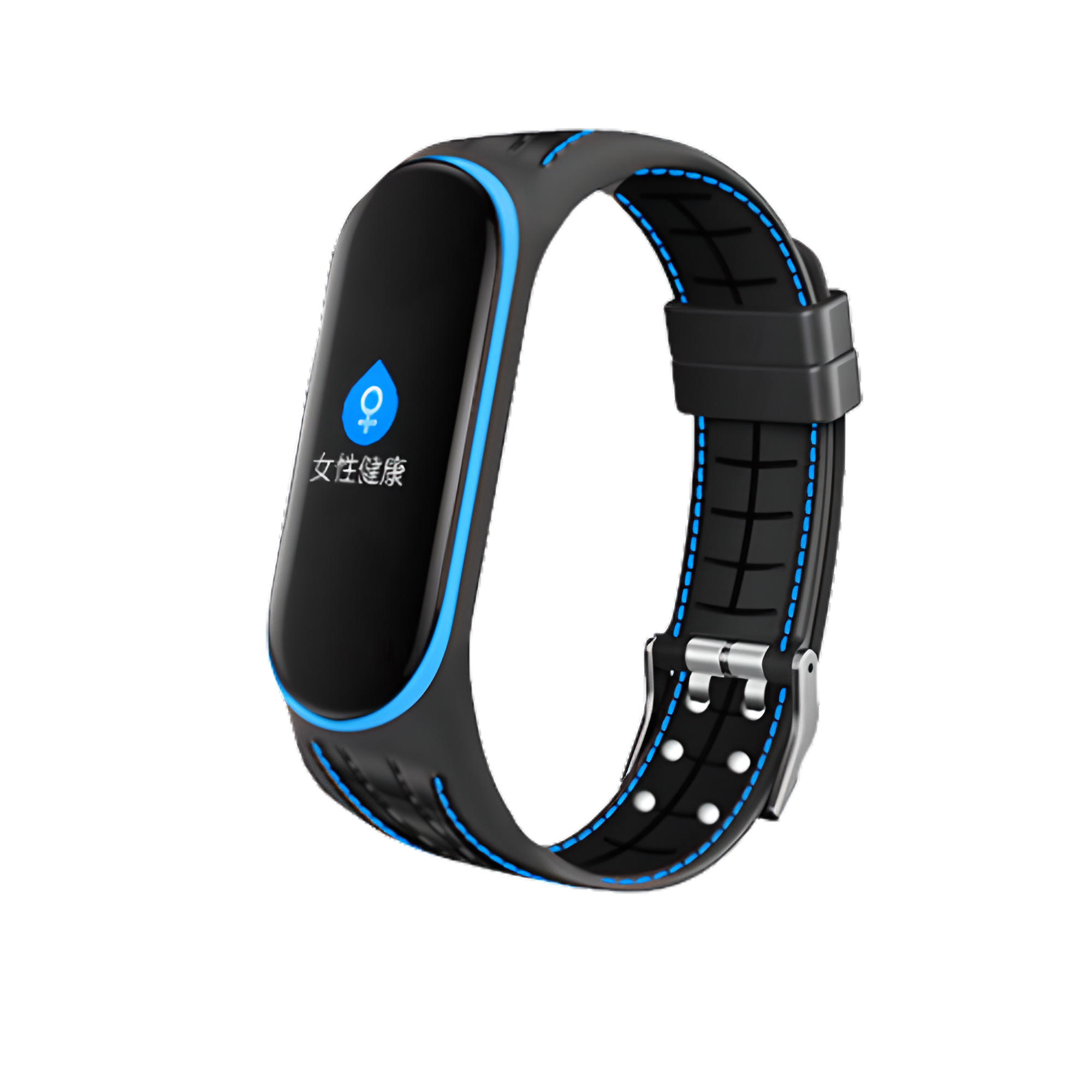 Ремінець Lattice Style BeCover для Xiaomi Mi Smart Band 5/Mi Smart Band 6 Blue (705159)