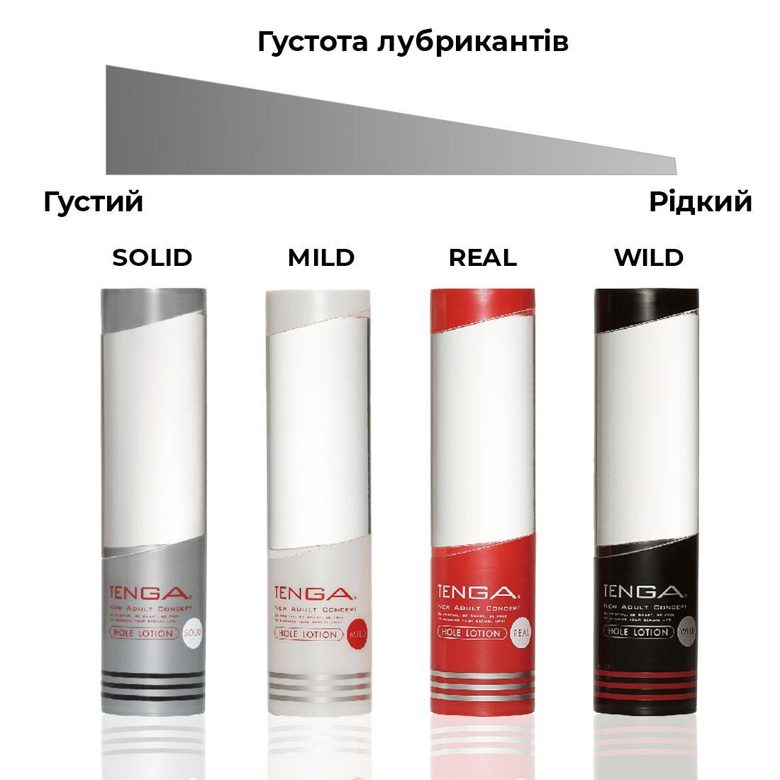 Лубрикант на водной основе Tenga Hole Lotion WILD с ментолом 170 мл (TLH-003) - фото 4