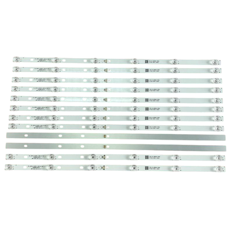 Комплект LED подсветки для TV TCL-55P10-3030FC-12X6-LX YHF-4C-LB5506-YH10J YHF-4C-LB5506-YH09J 55" 12 шт. (ART-13478)