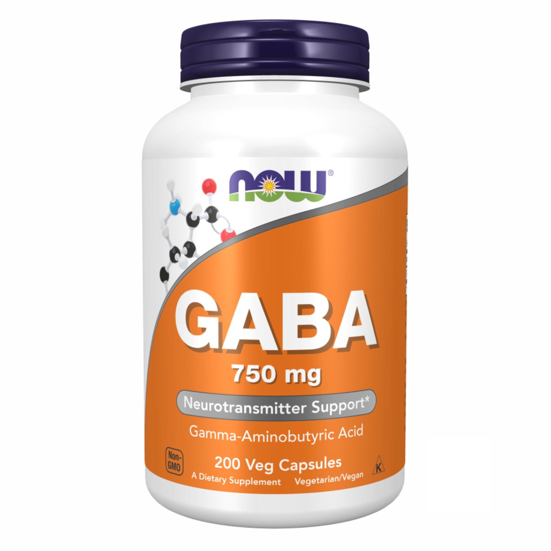 Амінокислоти NOW GABA 750 mg 200 капсул (НФ-00000320) Амінокислоти NOW GABA 750 mg 200 капсул (НФ-00000320)
