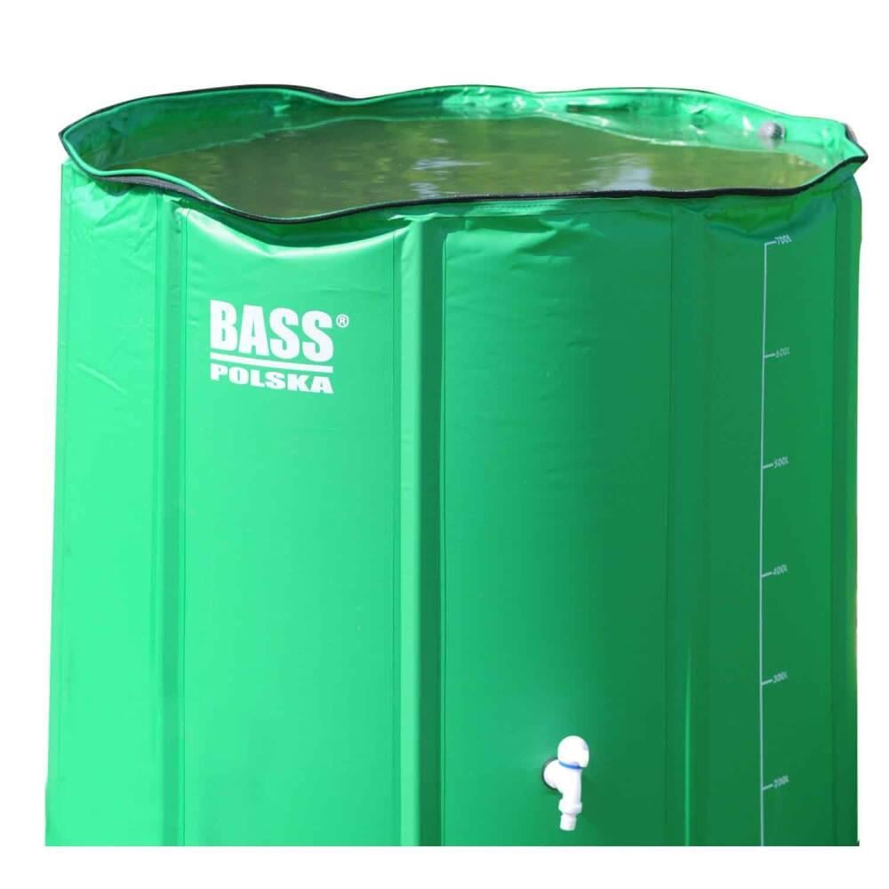 Бочка для сбора дождевой воды Bass Polska складная ПВХ с краном 750 л - фото 3