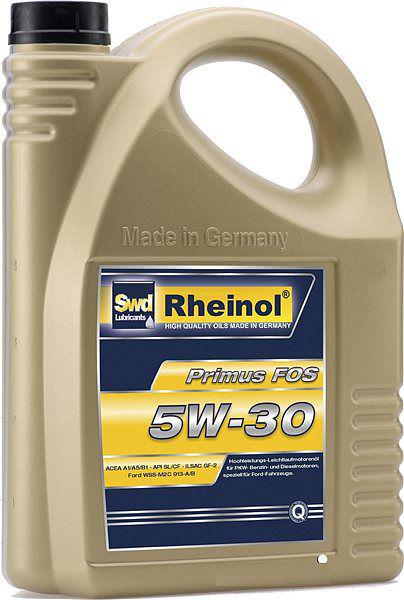 Моторное масло Rheinol Primus FOS 5W-30 4 л