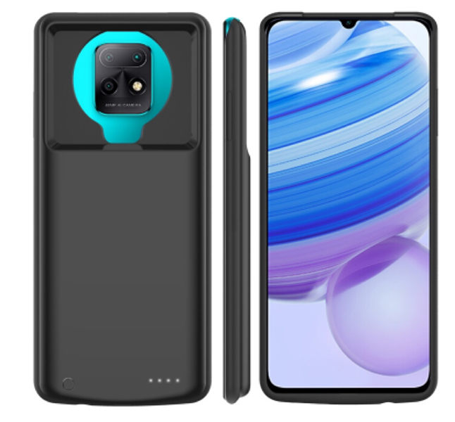 Чехол-аккумулятор XON PowerCase для Xiaomi Redmi 9A 6800 mAh Black - фото 2