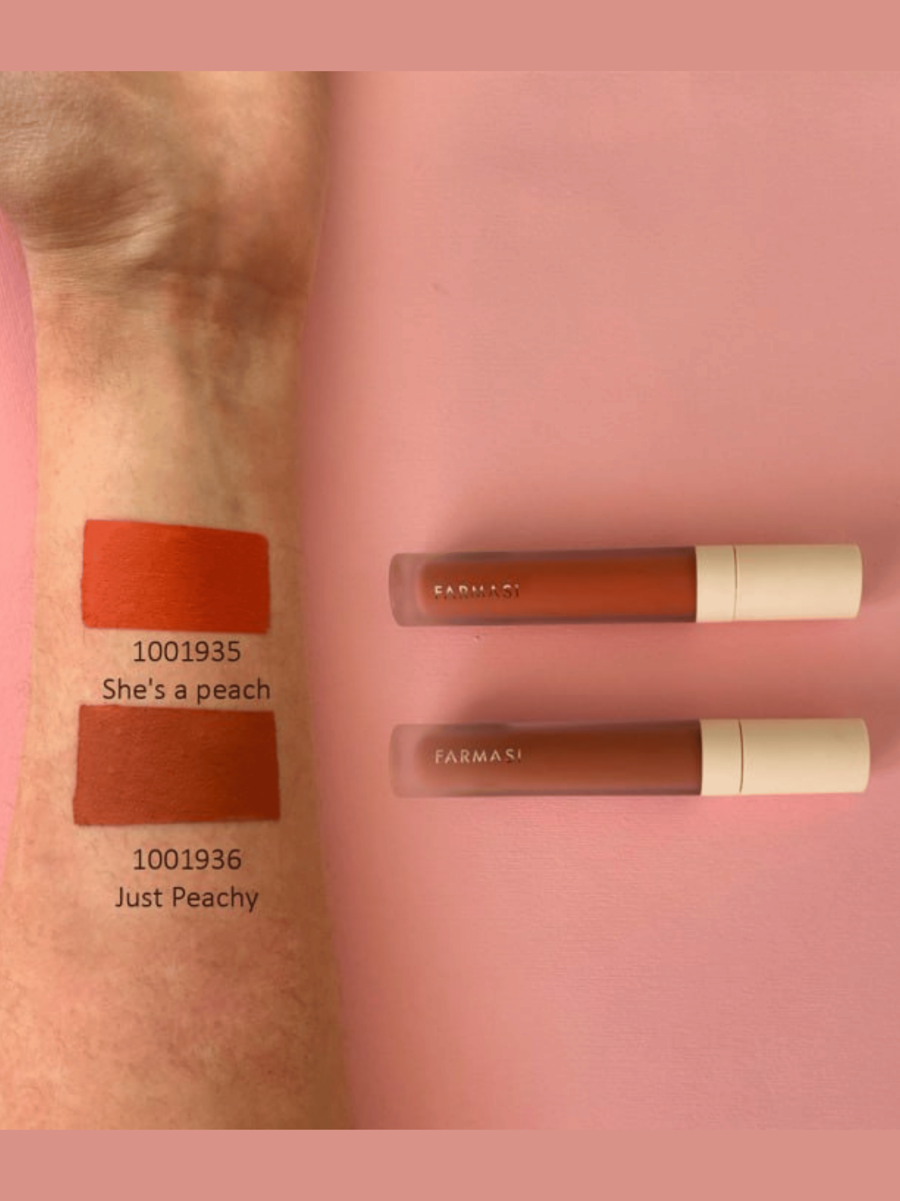 Помада рідка матова Farmasi She's a peach 4 г (36aecb9c) - фото 2 Помада рідка матова Farmasi She's a peach 4 г (36aecb9c) - фото 2