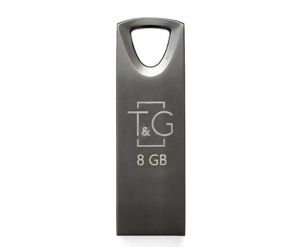 Флеш-память USB Flash Drive T&G Metal 117 8Gb Black