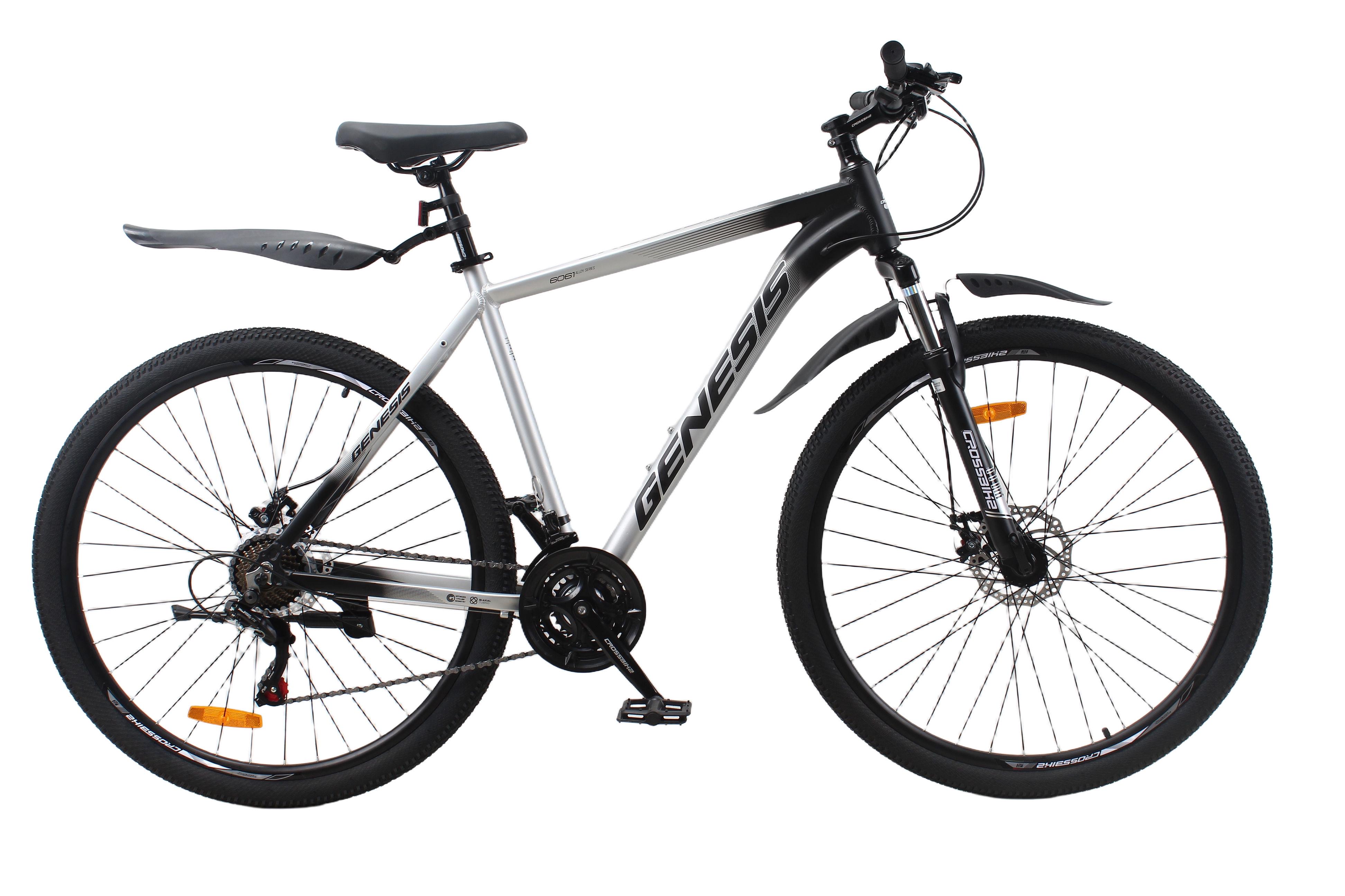 Велосипед Crossbike Genesis 29" 21" Черно-серый