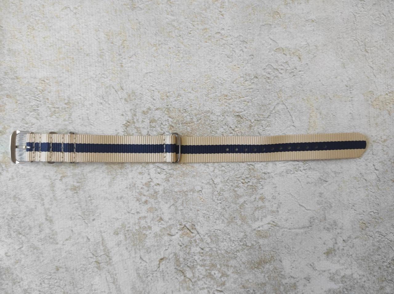 Ремешок для часов Yigao Nato Zulu нейлон 22 мм (1502766445) - фото 3 Ремешок для часов Yigao Nato Zulu нейлон 22 мм (1502766445) - фото 3