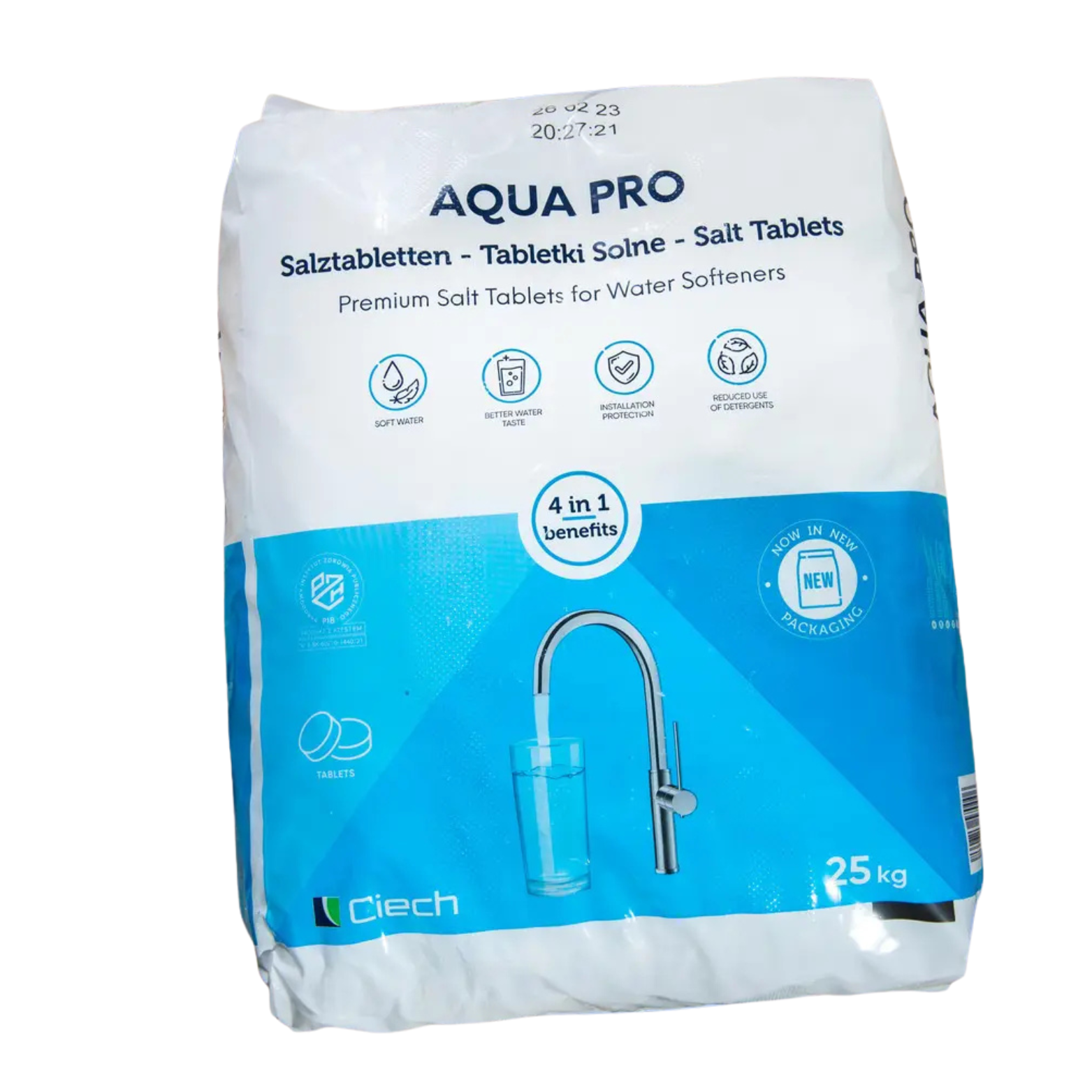 Соль таблетированная Ciech Aqua PRO 25 кг