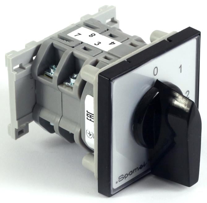 Перемикач груповий Spamel LK16R-2.851/P03 0-1-2-3-4 40A