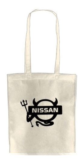Эко-сумка для шопинга Nissan Logo 3 (4059929493-nissan-logo-3)